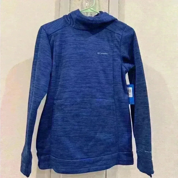 NWT COLUMBIA
Women's Claudia Ridge Fleece Pullover - Dark Sapphire Heather Sz S - Picture 5 of 10